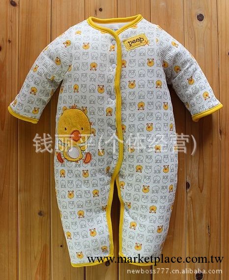 2013冬款廠傢直銷嬰幼兒裝薄棉哈衣棉爬服棉連體衣連體棉衣批發・進口・工廠・代買・代購