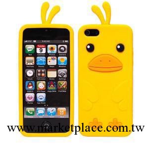 iPhone5手機殼 蘋果5保護殼 蘋果4/4S 可愛卡通小雞小鴨膠外殼批發・進口・工廠・代買・代購