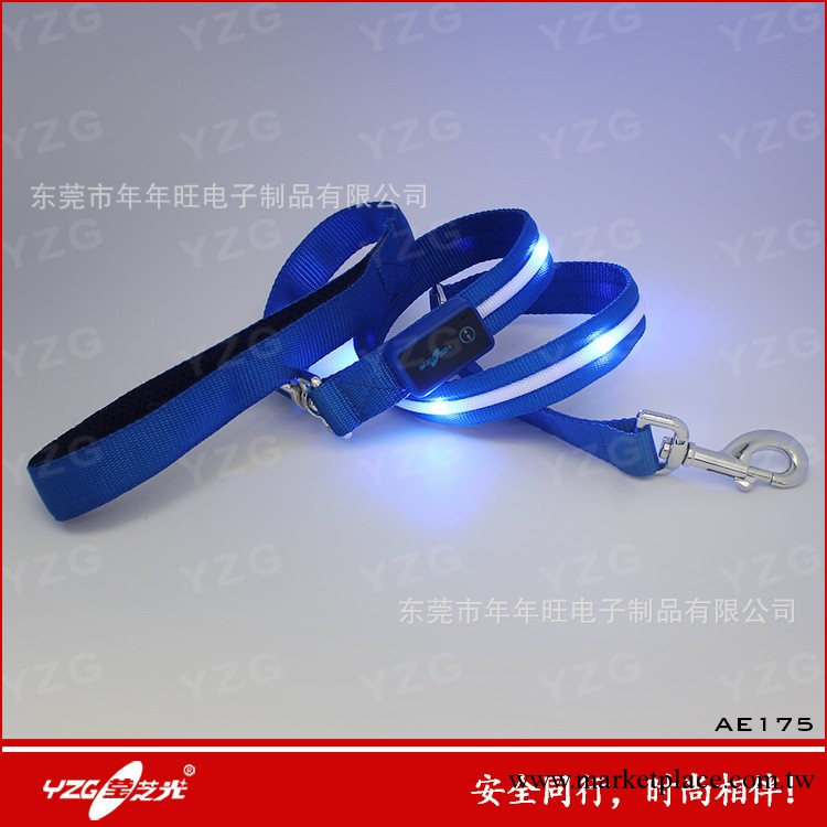 廠傢直銷 寵物用品批發 狗項圈狗胸帶 USB供電牽狗繩 夜光狗鏈子工廠,批發,進口,代購