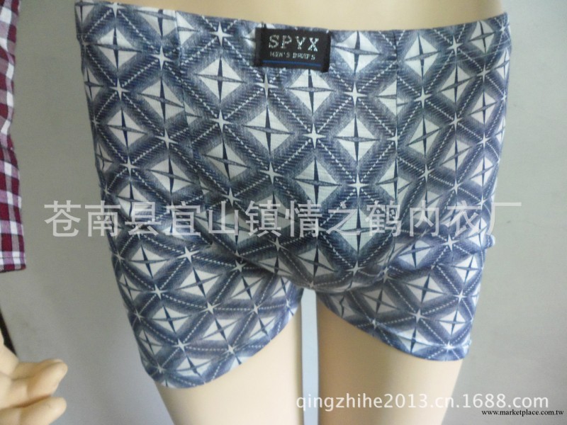 滌棉最實惠1快8印花男士平角內褲工廠,批發,進口,代購