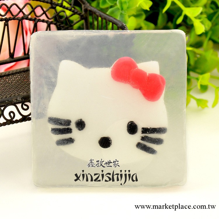 朵魅鑫孜世傢 hello kitty貓卡通手工精油皂批發創意皂沐浴潔面皂批發・進口・工廠・代買・代購
