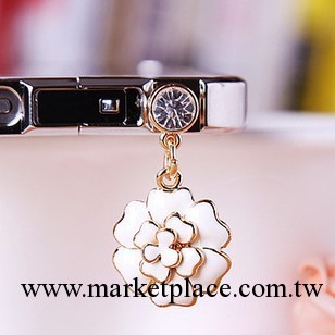 山茶花耳機防塵塞 iPhone ipad 小米三星 HTC 索愛 蘋果配件工廠,批發,進口,代購