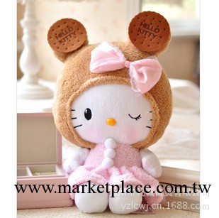 HELLO KITTY凱蒂貓佈娃娃公仔抱枕毛絨玩具貓咪佈娃娃靠墊玩偶工廠,批發,進口,代購