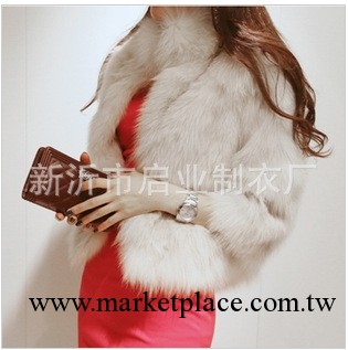 仿皮草2013新款特價清倉進口狐貍腳毛韓版女裝皮草外套披肩 皮草工廠,批發,進口,代購