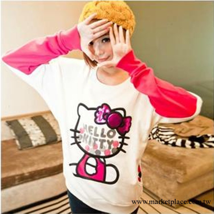 hello kitty 出口香港 津宇木香港代購款衛衣 女工廠,批發,進口,代購