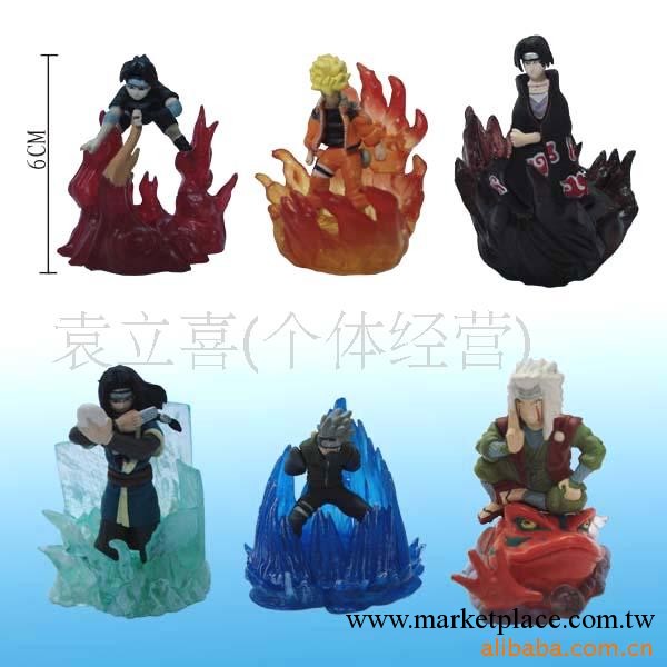 供應批發動漫周邊.動漫手辦.火影忍者.4代6款火影忍者公仔工廠,批發,進口,代購