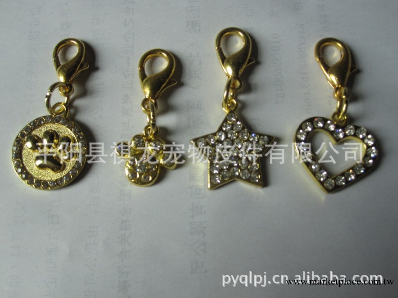 高檔寵物用品供應 水晶寵物掛件  寵物貓狗身份牌工廠,批發,進口,代購