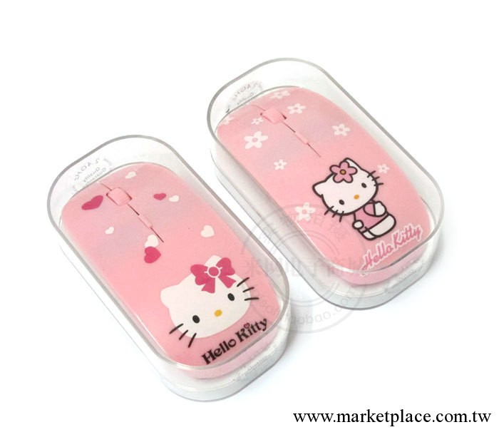 無線鼠標凱蒂貓hello kitty 卡通粉色臺式光電鼠標 鼠標廠傢批發工廠,批發,進口,代購