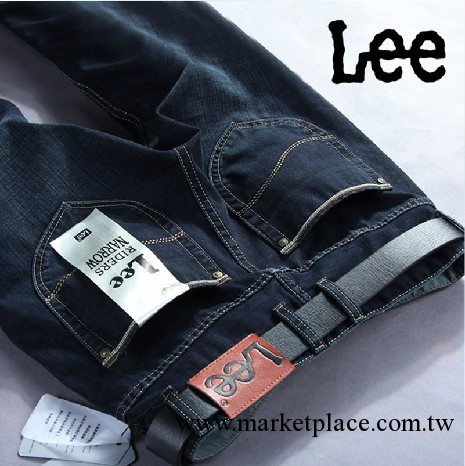 正品李牌/lee男式牛仔褲 男士修身直筒批發金線代理一件代發6225工廠,批發,進口,代購