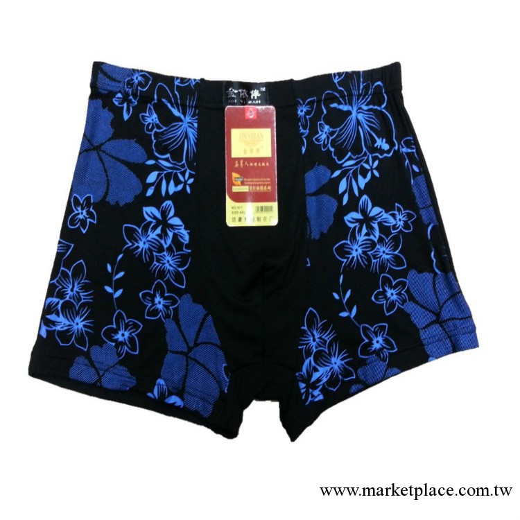 男士平角內褲批發男內褲男士竹纖維內褲批發大花朵男士內褲批發工廠,批發,進口,代購