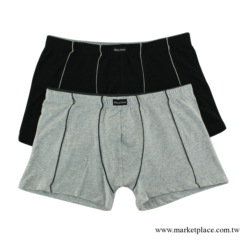 外貿原單男士大碼寬松萊卡棉中腰平角內褲 U凸內褲 性感男內褲工廠,批發,進口,代購