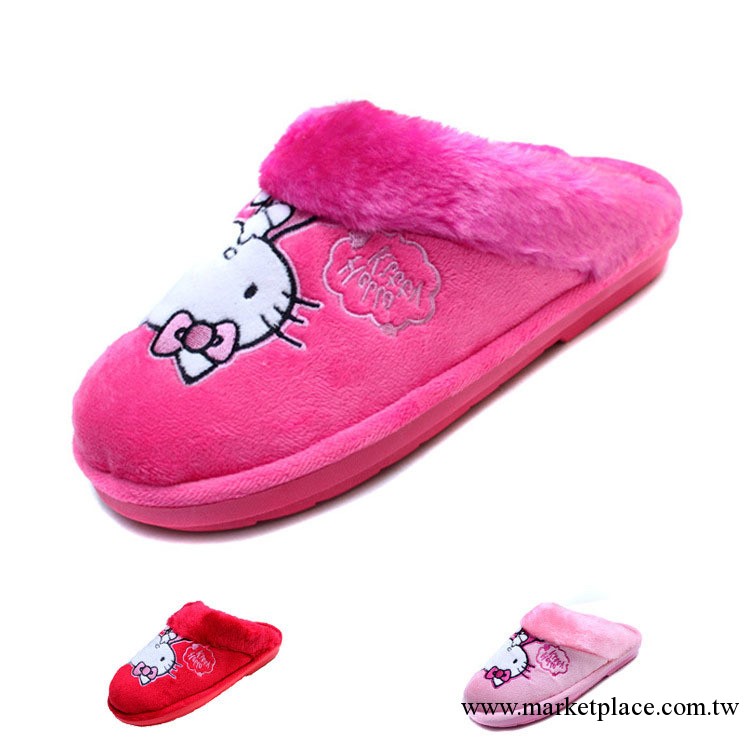 2013冬季棉拖鞋批發 女款時尚棉拖鞋 Hello kitty傢居棉拖 12743工廠,批發,進口,代購