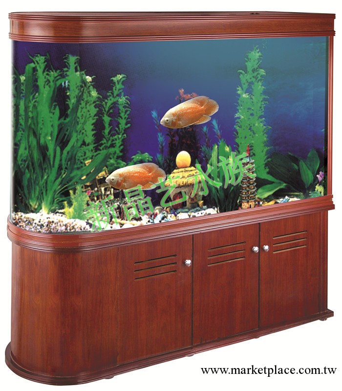 新晶藝子彈頭玻璃水族箱底部過濾/批發訂做/寵物用品/廣州廠傢工廠,批發,進口,代購