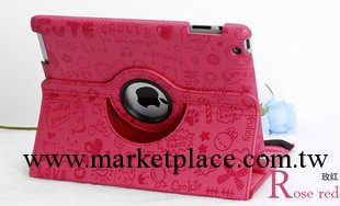 新款小魔女new ipad mini保護殼360度旋轉外殼ipad休眠支架皮套工廠,批發,進口,代購