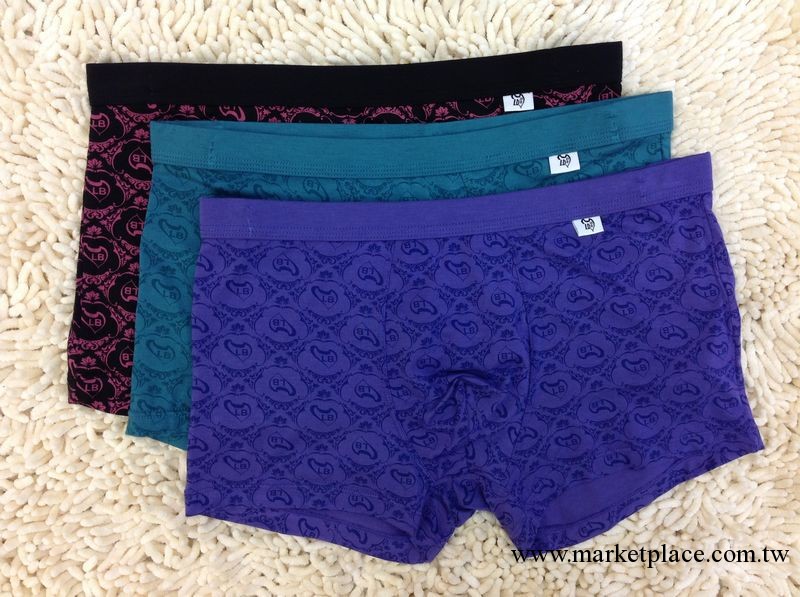 【香港昭琦兒】男士舒適內褲 順滑 抗菌 朗奔男士貼身內褲批發工廠,批發,進口,代購