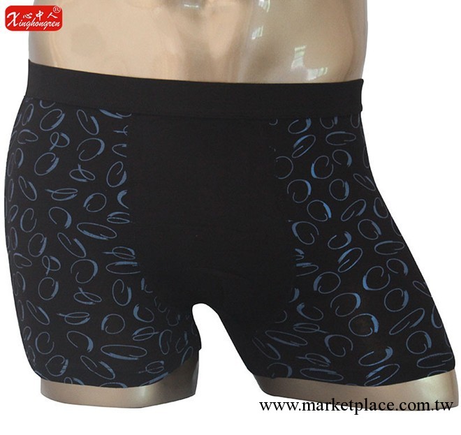 廠傢直銷男士內褲莫代爾平角褲中腰瓜子印花男款內褲 ZK8109#工廠,批發,進口,代購
