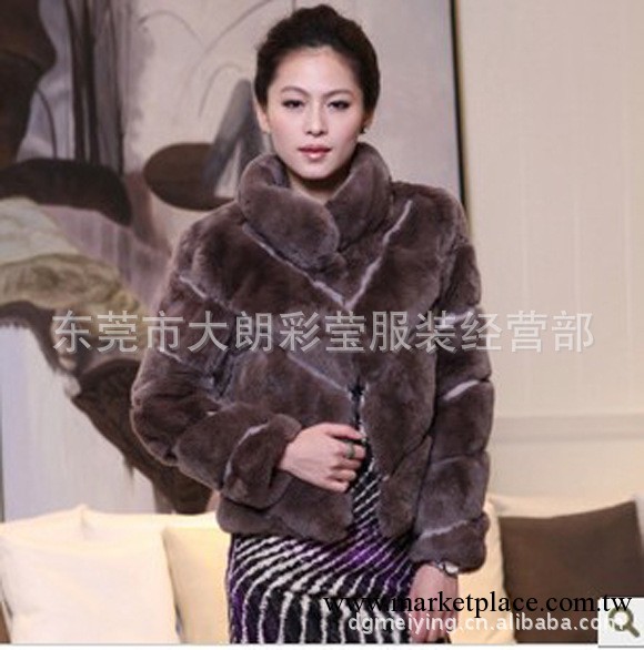 2012年女士冬裝大衣上架，加厚雜款女士皮草大衣工廠,批發,進口,代購