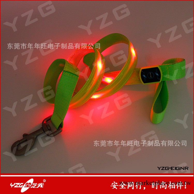 發光寵物用品直銷 LED遛狗繩 發光模式可控 狗繩顏色可選工廠,批發,進口,代購
