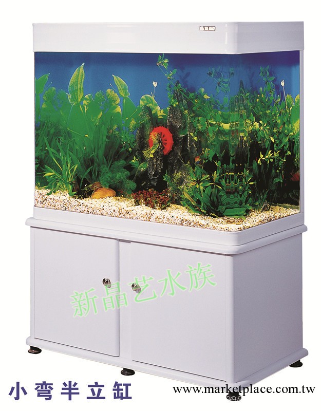 1米小彎玻璃魚缸水族箱/批發訂購/寵物用品/廠傢直銷/生態茶幾工廠,批發,進口,代購
