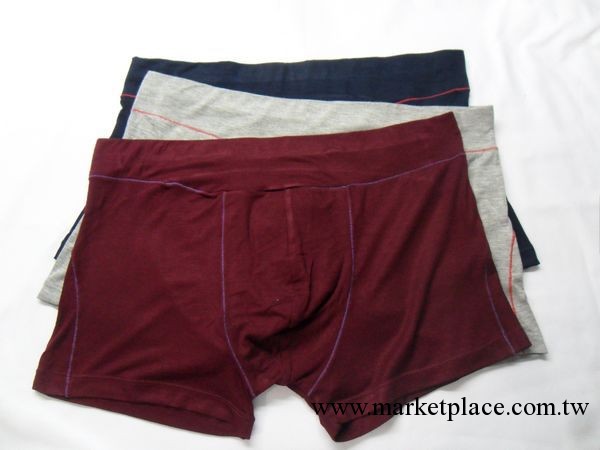外貿原單 男內褲平角褲 舒適莫代爾純棉 寬邊中腰大碼 隻賺信譽工廠,批發,進口,代購