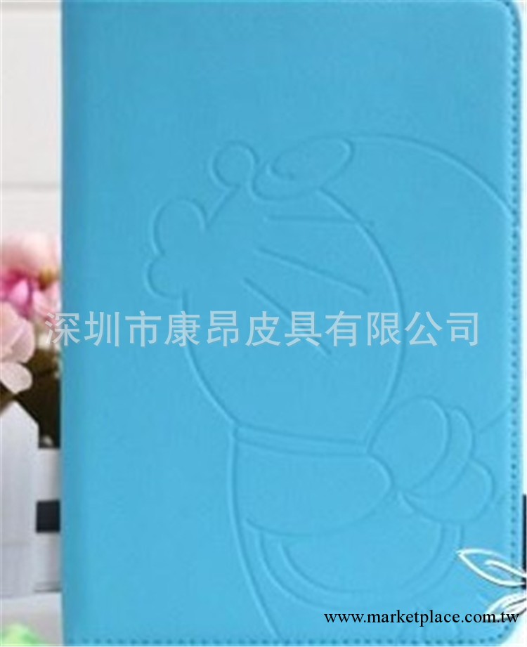 供應時尚卡通ipad  mini平板叮當貓保護皮套 多色可選工廠,批發,進口,代購