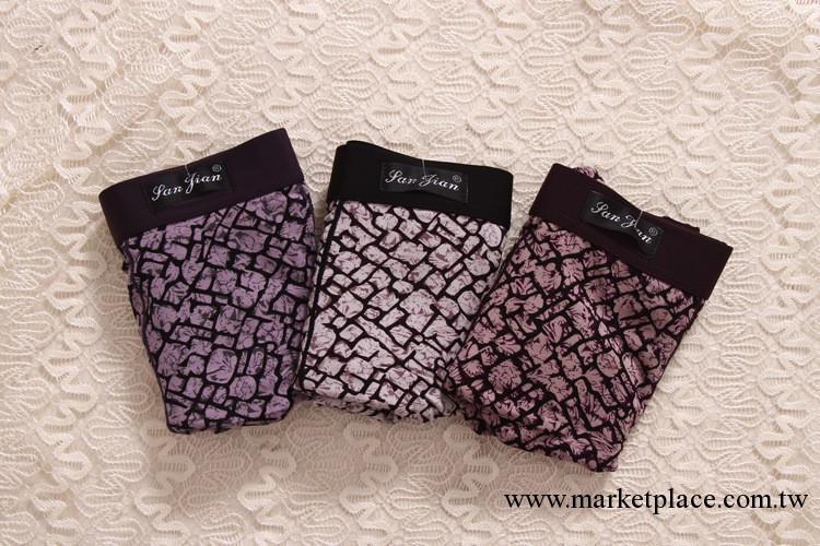 三尖批發竹纖維男士平角內褲 清涼爽滑 男式內褲批發 秋冬比備工廠,批發,進口,代購