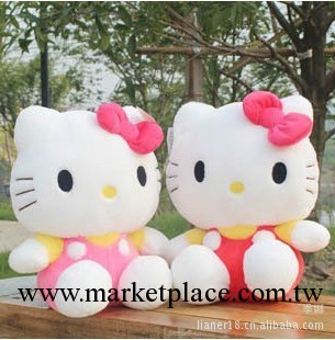 毛絨玩具hello kitty凱蒂貓KT貓公仔婚慶禮物生日兒童節禮物工廠,批發,進口,代購