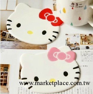 Hello Kitty防滑杯墊 隔熱墊子 手機防滑墊子/餐杯子大臉貓杯墊子工廠,批發,進口,代購