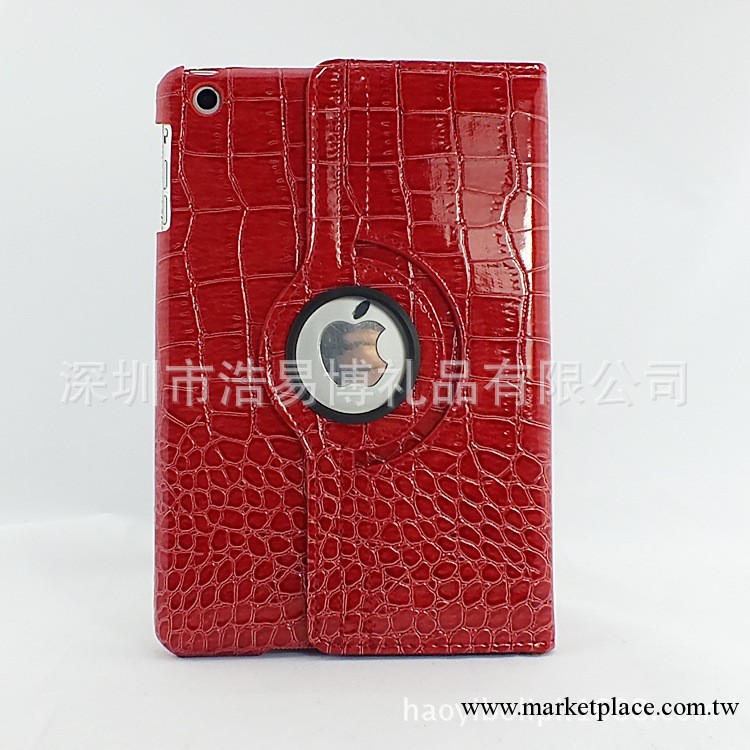 【廠傢直供】新款ipad mini 360度旋轉鱷魚紋保護皮套 7色可選工廠,批發,進口,代購