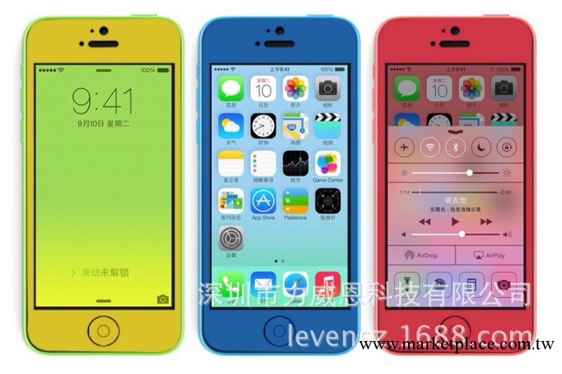 蘋果5C鋼化玻璃彩膜 iPhone5C彩膜 iPhone鋼化玻璃膜工廠,批發,進口,代購