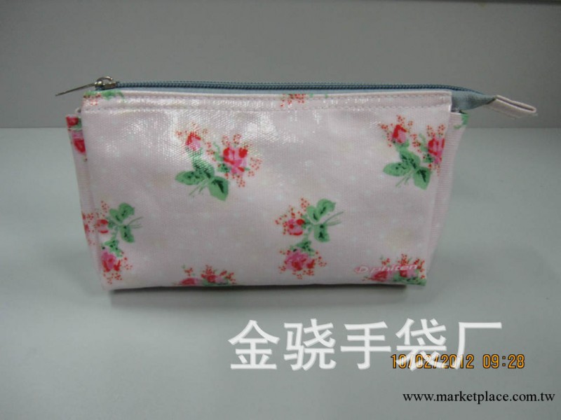 供應日本帆佈覆膜印花化妝包時尚潮流女士收納包 不同要求定制工廠,批發,進口,代購