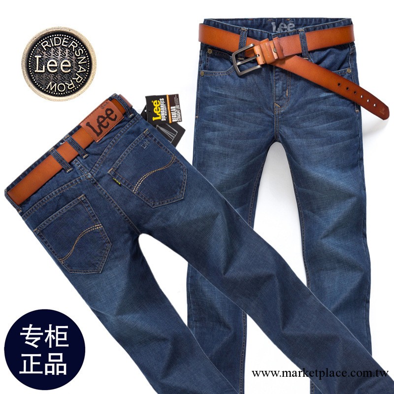 批發男式李牌直筒加厚牛仔褲 LE男士牛仔褲商務休閑牛仔褲 DL8131工廠,批發,進口,代購