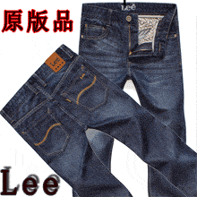 LEE李牌男士韓版修身牛仔褲子 外貿原單超精高品質牛仔褲一件代發工廠,批發,進口,代購