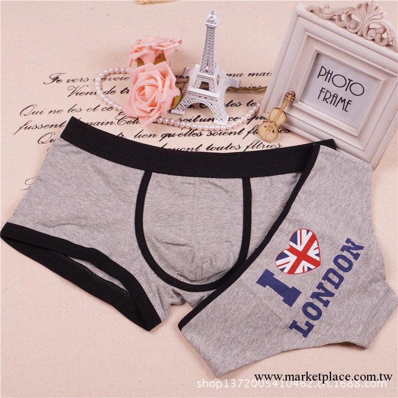 新款特價pink純棉情侶內褲 男士平角女士三角 可愛卡通印花 性感工廠,批發,進口,代購