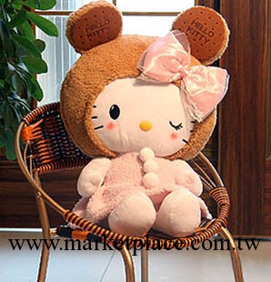D341 大號正版Hello kitty 餅幹凱蒂貓公仔 曲奇餅幹KT娃娃玩具工廠,批發,進口,代購