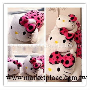 江北水鄉 毛絨玩具批發 hello kitty KT貓趴趴枕 凱蒂貓抱枕靠枕工廠,批發,進口,代購