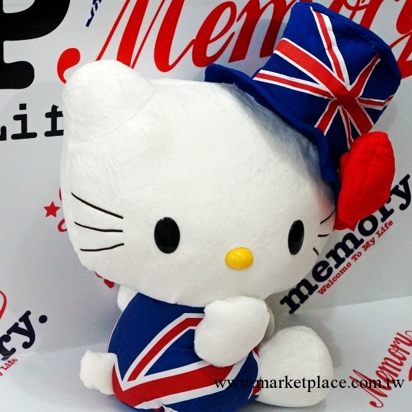 廠傢直供Hello kitty毛絨公仔凱蒂KT貓咪佈娃娃抱枕毛絨玩具 禮物工廠,批發,進口,代購