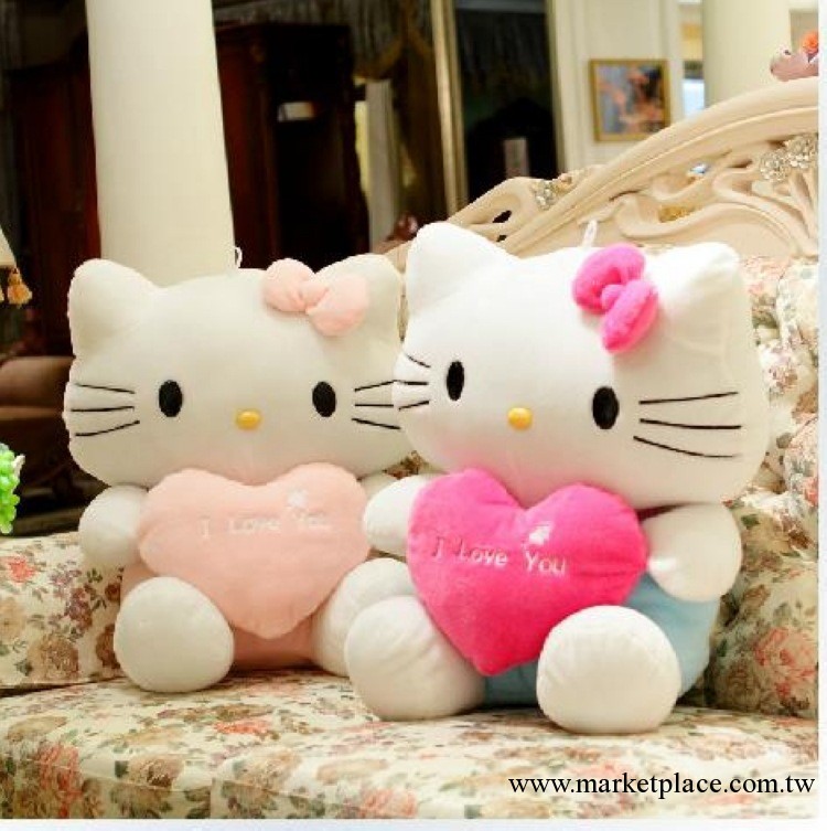 特價批發卡通kt貓系列 大號粉色hello kitty公仔 情侶玩具佈娃娃工廠,批發,進口,代購