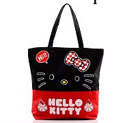 時尚歐美風格HELLO KITTY 現代加厚尼龍單肩包 女士單肩包工廠,批發,進口,代購