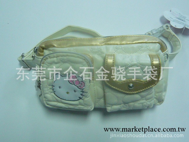 廠傢供應新款時尚HELLO KITTY腰包/化妝包/休閑包  可印制logo工廠,批發,進口,代購