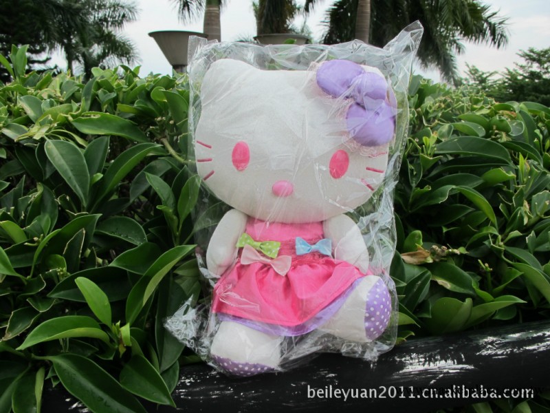 七夕節禮物 毛絨玩具 新款kitty貓、hello kitty(圖)工廠,批發,進口,代購