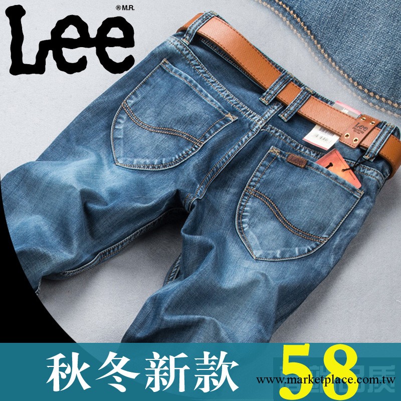 LEE 品牌2013新款男士牛仔褲 秋冬款男式直筒爆款現貨批發6169G工廠,批發,進口,代購