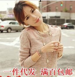 冬雲飾品6401嗆口小辣椒最新秀菱形百搭毛衣鏈 女款長項鏈工廠,批發,進口,代購