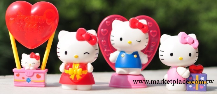 4款麥當勞凱蒂貓 聖誕節 hello kitty甜蜜愛戀 甜蜜愛心 動漫周邊工廠,批發,進口,代購
