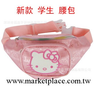 新款Hello kitty兒童腰包 小學生腰包（深圳廠傢直銷 可混批）工廠,批發,進口,代購