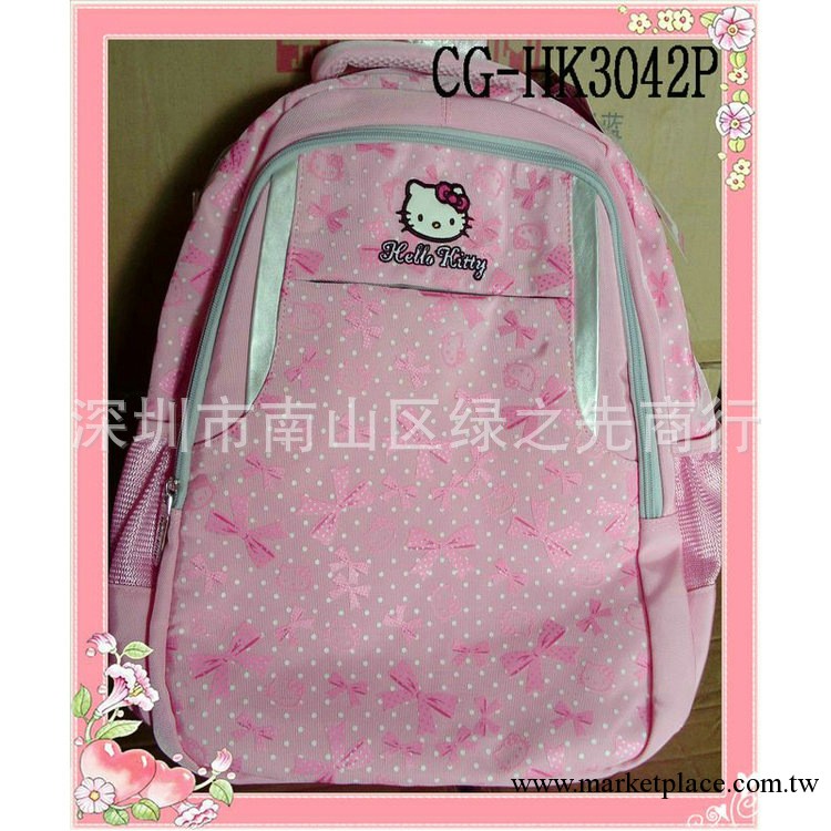 長期供應 HELLO KITTY 休閑背包 精品雙肩超大容量書包工廠,批發,進口,代購