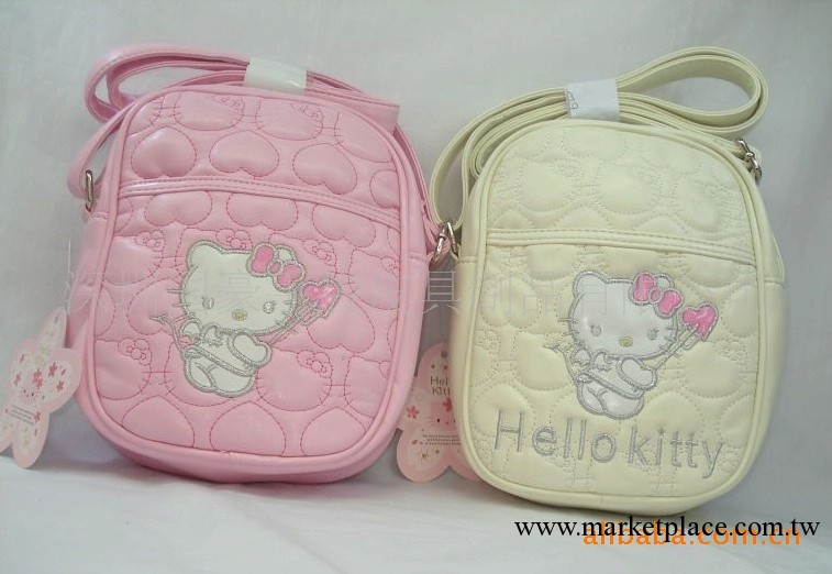 日韓時尚可愛hello Kitty 時款pu肩包工廠,批發,進口,代購