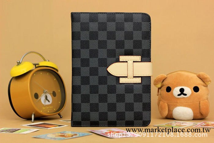 IPAD 2,3,4 愛馬仕皮套 格子紋 隻能休眠工廠,批發,進口,代購