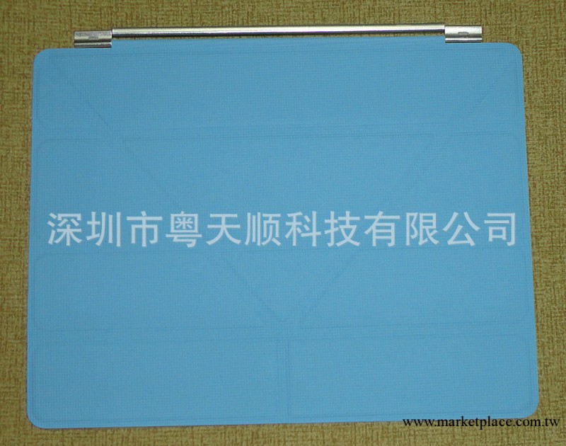細格子紋New ipad(ipad3)智能休眠皮套-ipad3變形金剛皮套工廠,批發,進口,代購