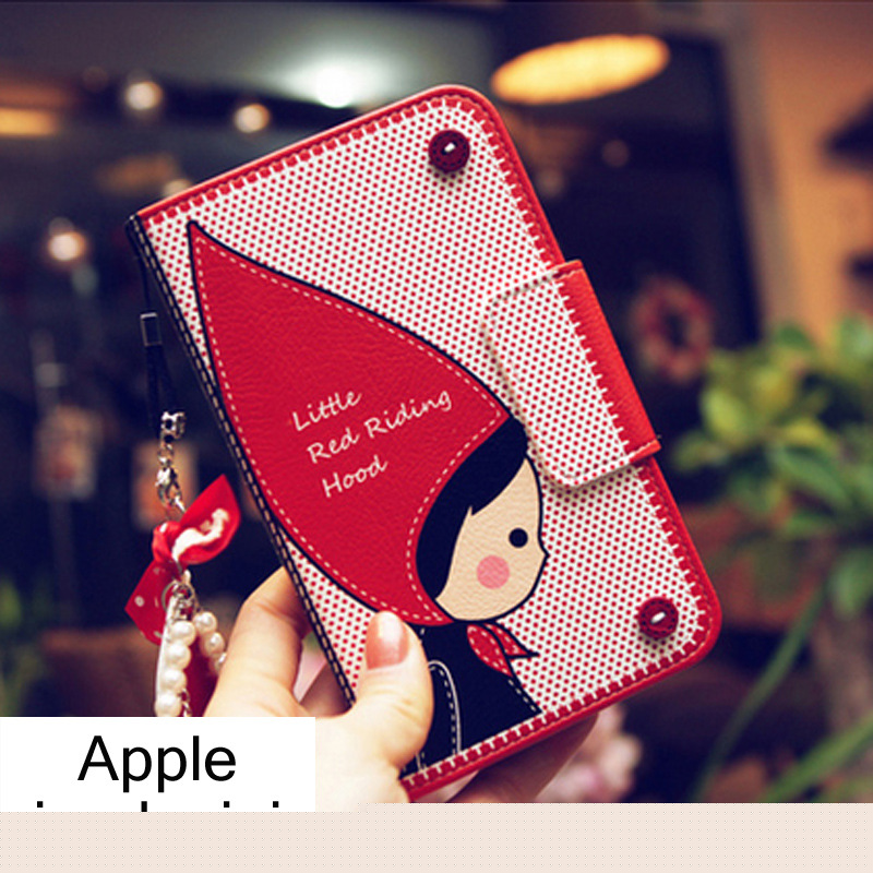 【加工定制】韓國進口小紅帽可愛皮套iPad mini手機皮套廠傢批發工廠,批發,進口,代購